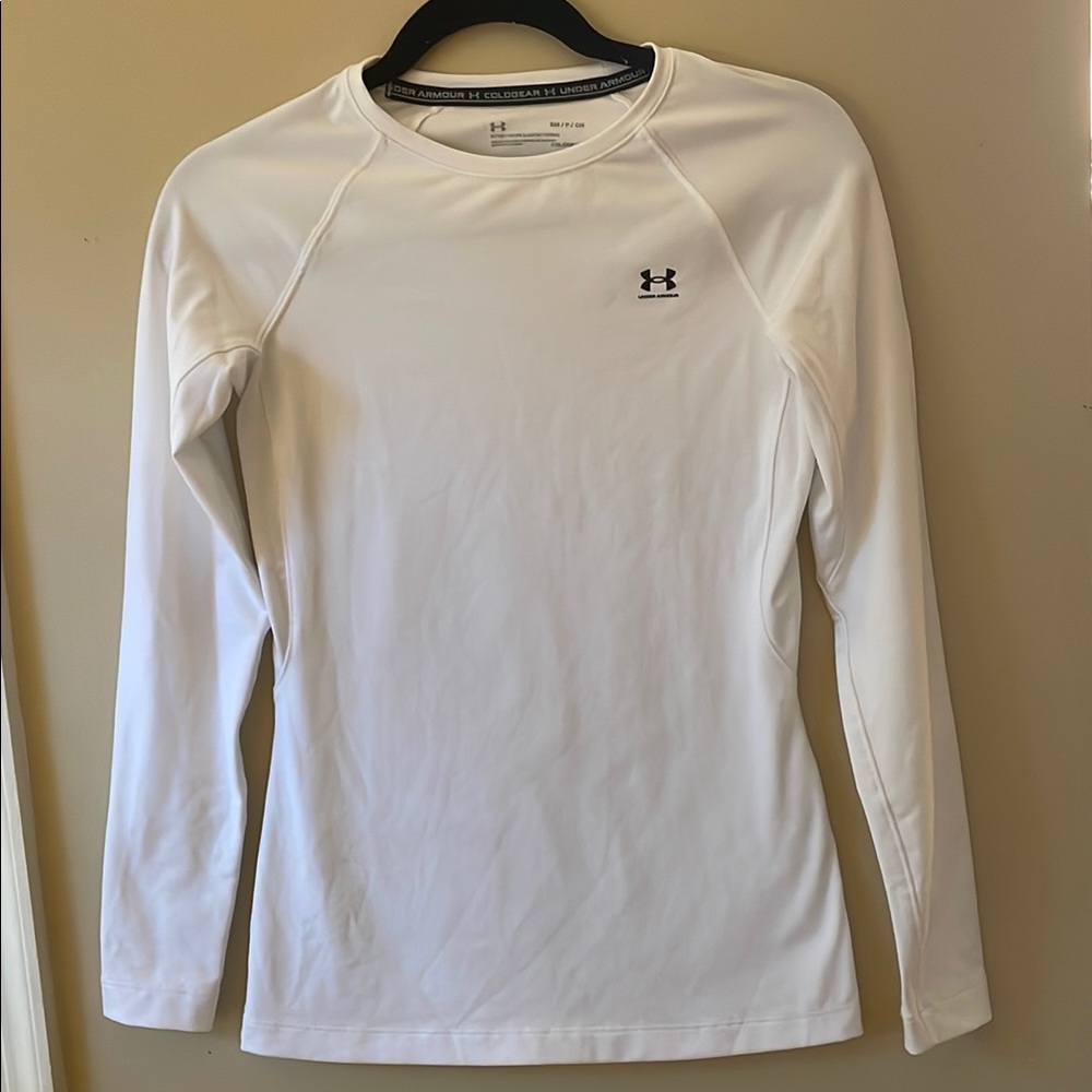 Under Armour Classic White Long Sleeve Top